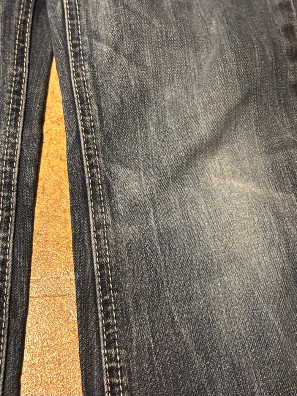 Rock&RollClassic Straight-Leg Blue Jeans cowboy